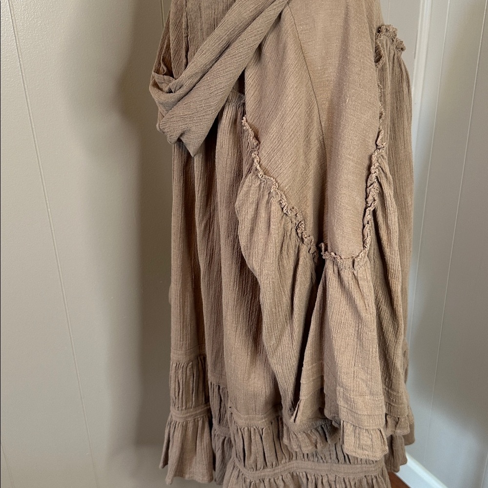 EUC Free People Soak Up the Sun Hooded Tunic Top - Picture 8 of 15